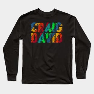 vintage color Craig David Long Sleeve T-Shirt